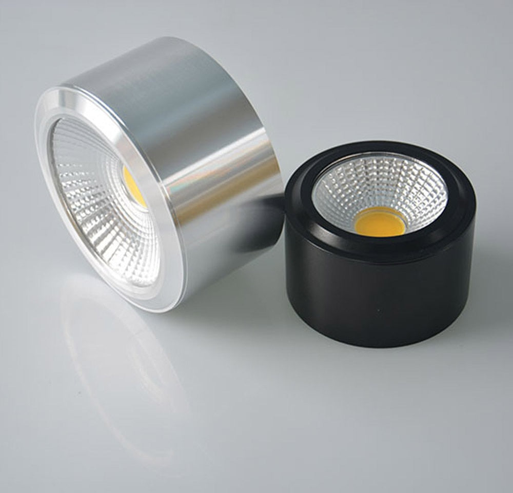 Surface Mounted LED Downlights 5W 7W 9W 12W Surface Mounted LED Downlight 110V 220V spot light Warm /Pure/ cool White