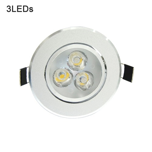 LED Downlight 10 PCS 9W Ceiling downlight Epistar LED ceiling lamp Recessed Spot light AC85-265v for home illumination led bulb light