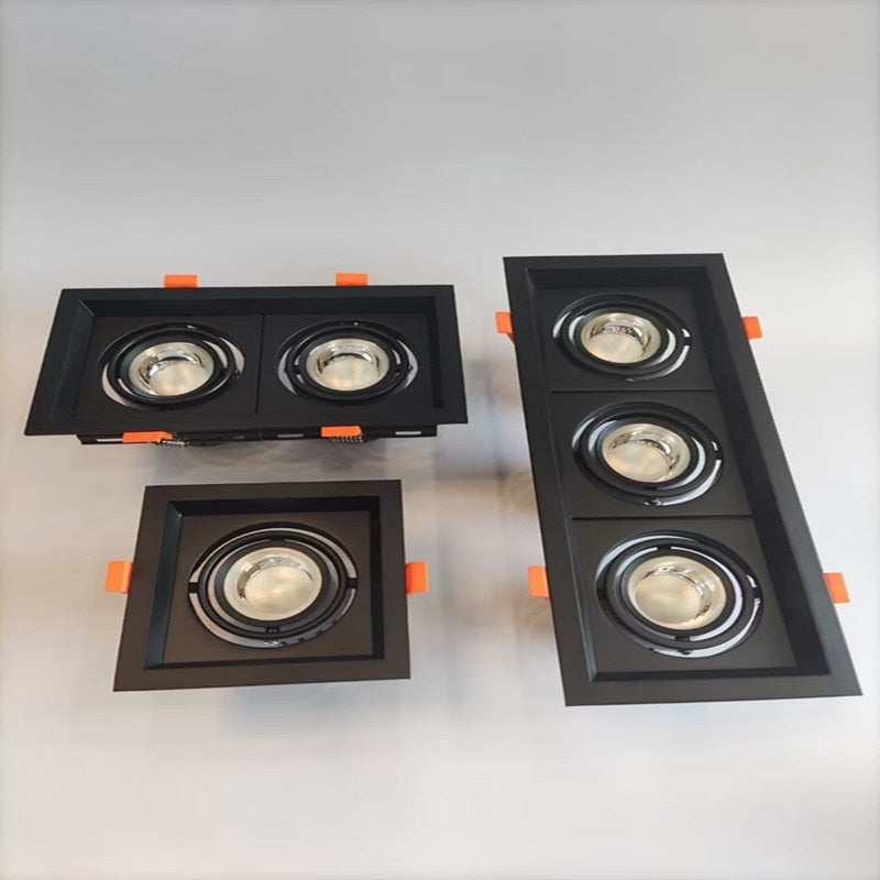 Recessed Square LED Dimmable Downlight COB 10w 20W 30w LED Spot light LED decoration Ceiling Lamp