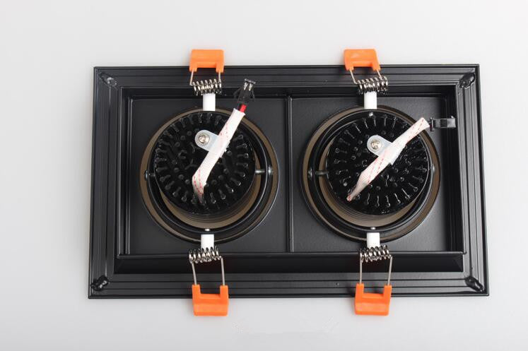 Recessed Square LED Dimmable Downlight COB 10w 20W 30w LED Spot light LED decoration Ceiling Lamp