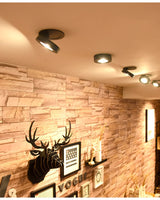 Ultra-thin Round Foldable Dimmable LED Ceiling Recessed Downlight 5W 7W 10W 12W 15W 360 Angle Adjustable 3000K/4000K/6000K