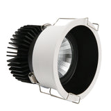 Anti-glare Downlight Round LED Spot Lights 7W 12W 24W Dimmable 110V 220v 38° Ceiling Lamp Warm white For Living Room Lighting