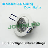 LED downlight lamp holder Cut hole 60mm Embellecedor Led Techo Gu10 Fixtures Inbouw Gu10 Spot Led Downlight Fixture