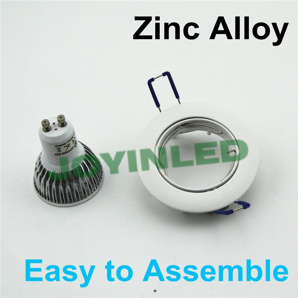 LED downlight lamp holder Cut hole 60mm Embellecedor Led Techo Gu10 Fixtures Inbouw Gu10 Spot Led Downlight Fixture