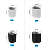 NEW Circular Aviation Aluminum Surface Mounted Ceiling Downlight White Black LED Spotlight 18W 30W 12° Dimmable 110V 220V