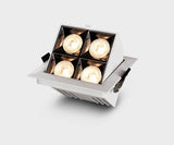 Square Folding Dimmable Recessed LED Downlights 12W 16W 20W LED Ceiling Spot Lights AC110~240V Background Lamps Indoor Lighting