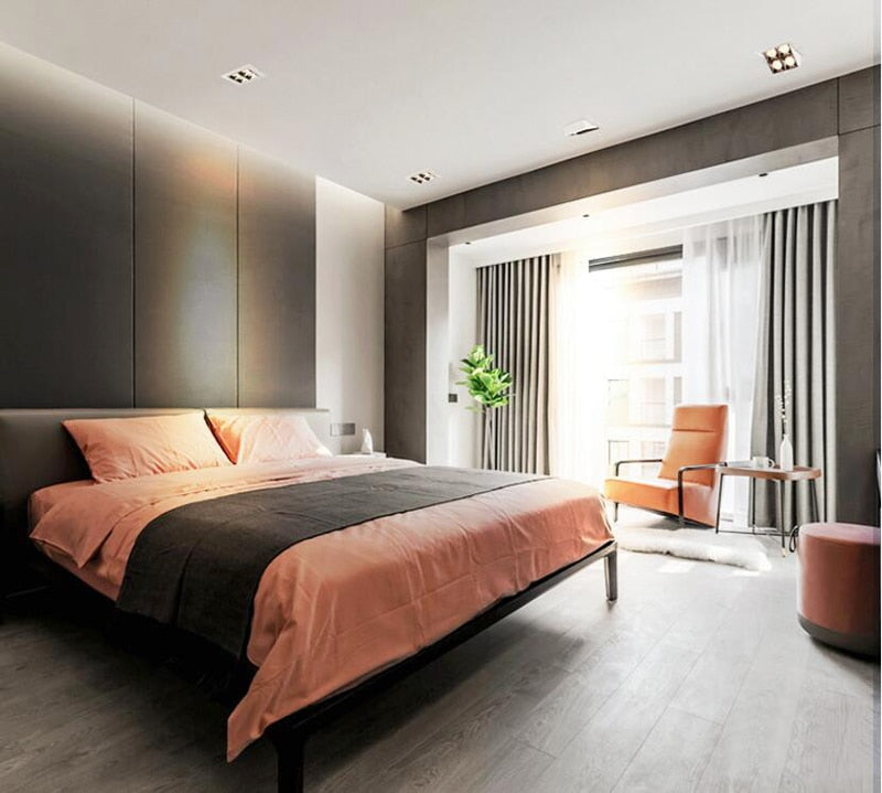 Square Folding Dimmable Recessed LED Downlights 12W 16W 20W LED Ceiling Spot Lights AC110~240V Background Lamps Indoor Lighting