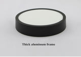 LED Panel Light black 9w 12W 18W 24w Surface Mounted LED Ceiling Lights AC85-265V Round Square LED Downlight