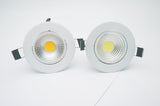 Dimmable LED Downlight 110v 220v Spot LED DownLights 5W 7W 9W 12W cob LED Spot Recessed down lights white