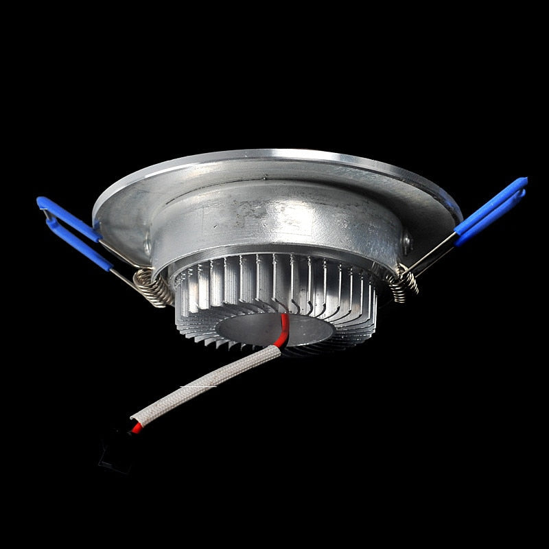 RGB Colorful LED Ceiling Downlight 3W 220V Retro Round Recessed Ceiling Lamp Bulb Bedroom Kitchen Indoor LED Spot Lighting