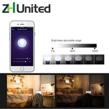 Zigbee 9W 7W 5W LED Downlight RGBCW Dimmable Spot Lights Ceiling Lamp Indoor Light Works with Alexa App/Voice/Remote Control