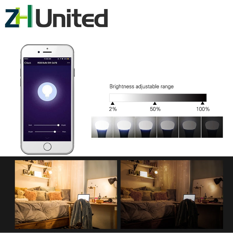 Zigbee 9W 7W 5W LED Downlight RGBCW Dimmable Spot Lights Ceiling Lamp Indoor Light Works with Alexa App/Voice/Remote Control