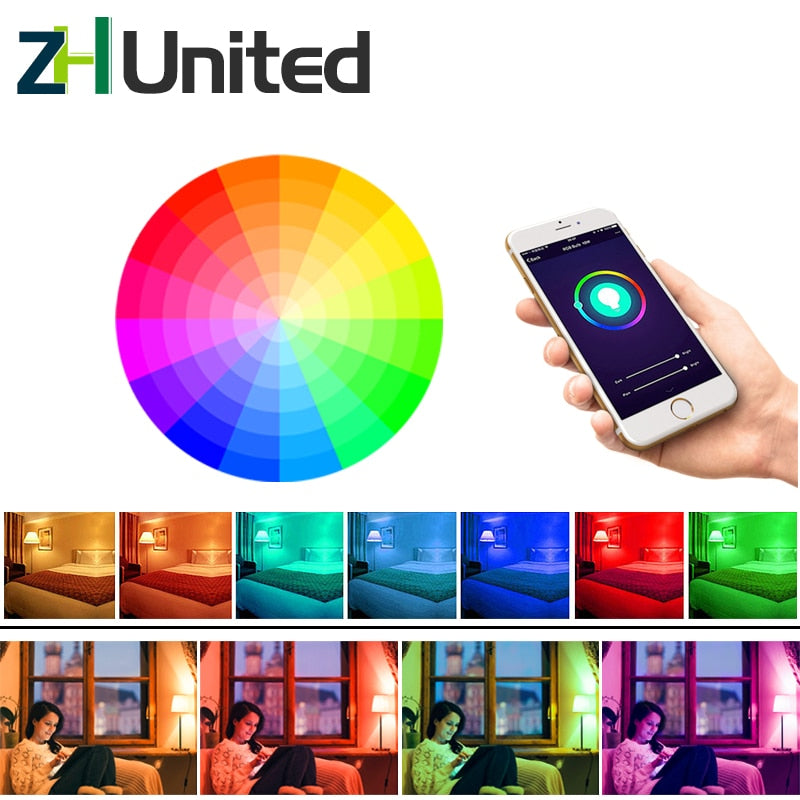 Zigbee 9W 7W 5W LED Downlight RGBCW Dimmable Spot Lights Ceiling Lamp Indoor Light Works with Alexa App/Voice/Remote Control