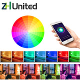 Zigbee 9W 7W 5W LED Downlight RGBCW Dimmable Spot Lights Ceiling Lamp Indoor Light Works with Alexa App/Voice/Remote Control