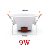 Zigbee 9W 7W 5W LED Downlight RGBCW Dimmable Spot Lights Ceiling Lamp Indoor Light Works with Alexa App/Voice/Remote Control