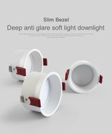 Dimmable Surface Mounted LED COB Downlight 5W/7W/9W/15W LED Lamp AC85V-265V Ceiling Spot Light with LED Driver White/Warm White