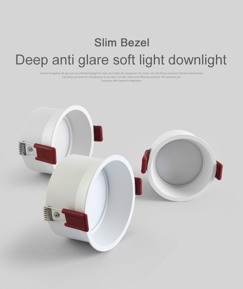 Dimmable Surface Mounted LED COB Downlight 5W/7W/9W/15W LED Lamp AC85V-265V Ceiling Spot Light with LED Driver White/Warm White