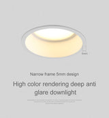 Dimmable Surface Mounted LED COB Downlight 5W/7W/9W/15W LED Lamp AC85V-265V Ceiling Spot Light with LED Driver White/Warm White