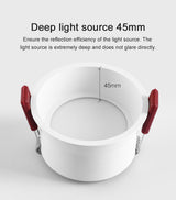 Dimmable Surface Mounted LED COB Downlight 5W/7W/9W/15W LED Lamp AC85V-265V Ceiling Spot Light with LED Driver White/Warm White