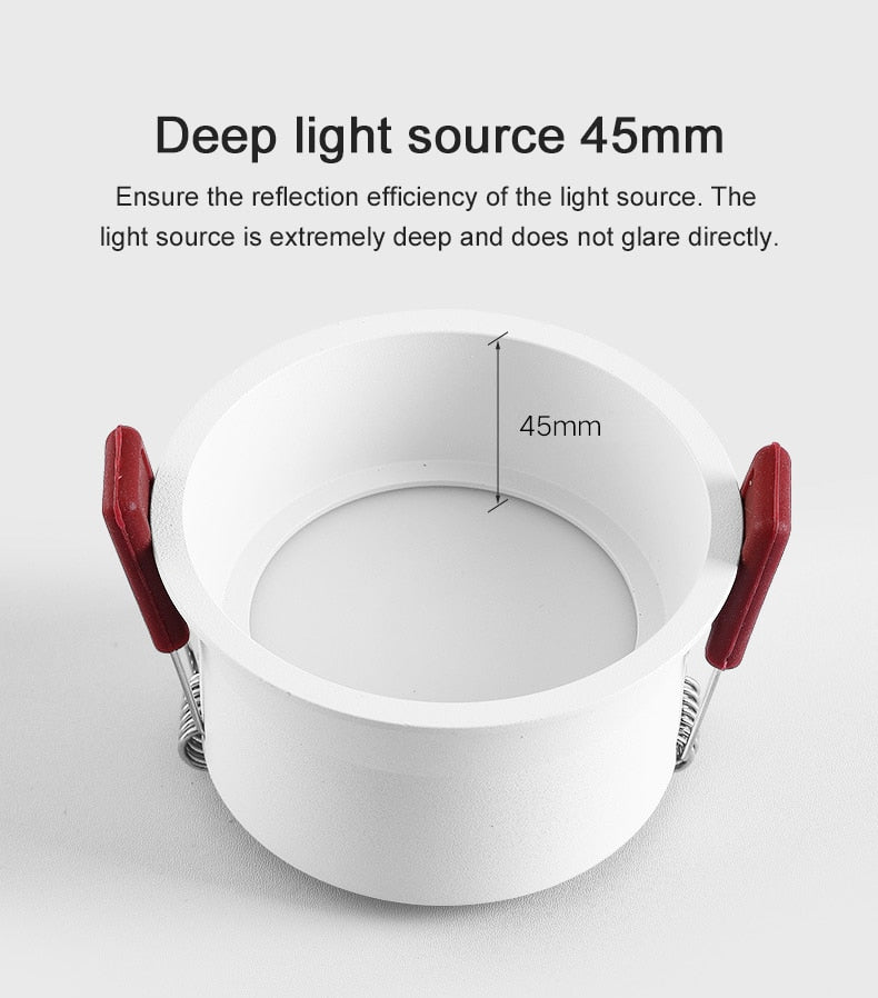 Dimmable Surface Mounted LED COB Downlight 5W/7W/9W/15W LED Lamp AC85V-265V Ceiling Spot Light with LED Driver White/Warm White