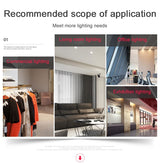 Dimmable Surface Mounted LED COB Downlight 5W/7W/9W/15W LED Lamp AC85V-265V Ceiling Spot Light with LED Driver White/Warm White