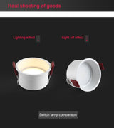 Dimmable Surface Mounted LED COB Downlight 5W/7W/9W/15W LED Lamp AC85V-265V Ceiling Spot Light with LED Driver White/Warm White