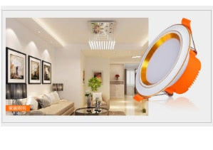 LED Downlight 6 Pieces/set 220V 5W Recessed Round LED Ceiling Lamp Warm White Cold White light AC 220V Indoor Lighting