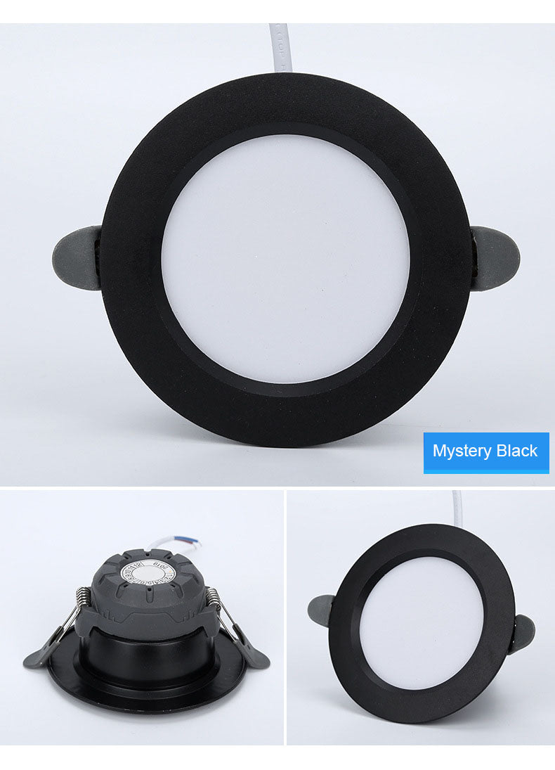 Downlight 3 colors in 1 Lamp 2pcs/lot 5W Natural White/Warm/Cold 5w LED Spot Light Indoor Recessed Lamp AC 220V LED Spotlight