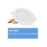 Waterproof MILIGHT FUT061 062 063 064 065 066 068 069 LED Downlight Ceiling Spotlight AC100 - 240V 6W 9W 12W 15W 18W 25W RGB+CCT