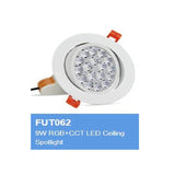 Waterproof MILIGHT FUT061 062 063 064 065 066 068 069 LED Downlight Ceiling Spotlight AC100 - 240V 6W 9W 12W 15W 18W 25W RGB+CCT
