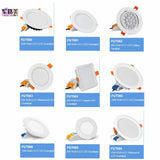 Waterproof MILIGHT FUT061 062 063 064 065 066 068 069 LED Downlight Ceiling Spotlight AC100 - 240V 6W 9W 12W 15W 18W 25W RGB+CCT