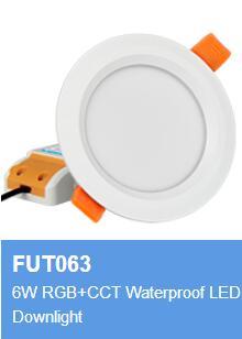 Waterproof MILIGHT FUT061 062 063 064 065 066 068 069 LED Downlight Ceiling Spotlight AC100 - 240V 6W 9W 12W 15W 18W 25W RGB+CCT