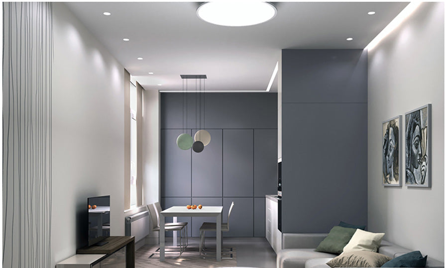 LED Panel Lights Ultra-thin Surface Downlight 6W 8W 15W 20W 220V Square Round Panel Light White/Warm Indoor Bedroom LED Light