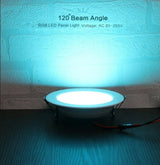 Dimmable LED Downlight RGB 4Pcs Remote Control Recessed Ceiling Lamp 85-265V