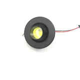 Led Mini Cabinet Downlight 1w Diameter 5pcs/lot 48mm Ac85-277v Silver Frame Recessed Ceiling No Flicker S