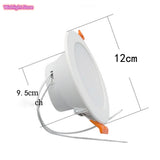 LED Downlight WiFi Smart APP Dimming Round Spot Light 10W RGB Color Change Warm Cool Light Work with Alexa Google Home