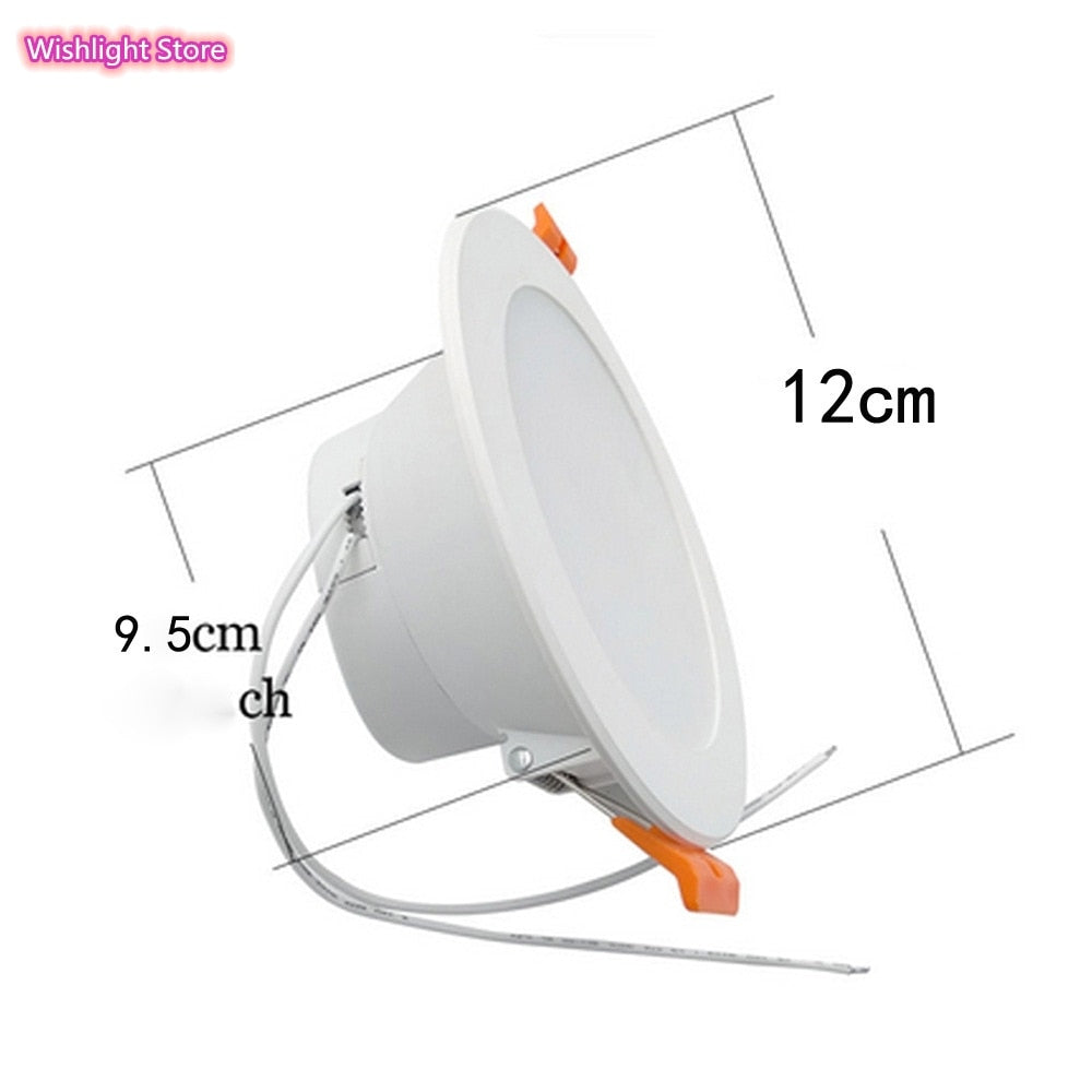 LED Downlight WiFi Smart APP Dimming Round Spot Light 10W RGB Color Change Warm Cool Light Work with Alexa Google Home