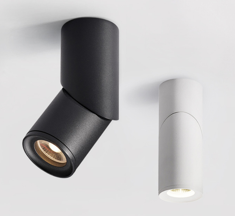 Surface Mounted Dimmable Cylinder LED Downlights 7W 9W 12W 15W  COB Ceiling Spot Lights AC85~265V Round Lamps Lndoor Lighting