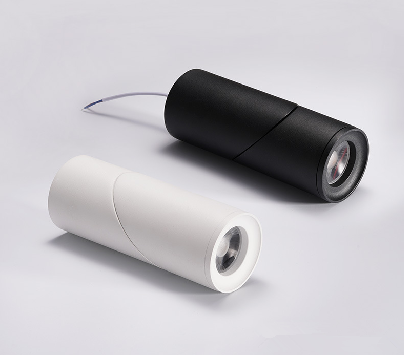 Surface Mounted Dimmable Cylinder LED Downlights 7W 9W 12W 15W  COB Ceiling Spot Lights AC85~265V Round Lamps Lndoor Lighting