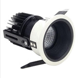 LED Recessed Ceiling 110V 120V 220V 230V 10W 15W 20W COB Lamps Down Light Downlight  for Home Hotel Shop Stores Lights