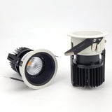 LED Recessed Ceiling 110V 120V 220V 230V 10W 15W 20W COB Lamps Down Light Downlight  for Home Hotel Shop Stores Lights