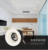LED Recessed Ceiling 110V 120V 220V 230V 10W 15W 20W COB Lamps Down Light Downlight  for Home Hotel Shop Stores Lights