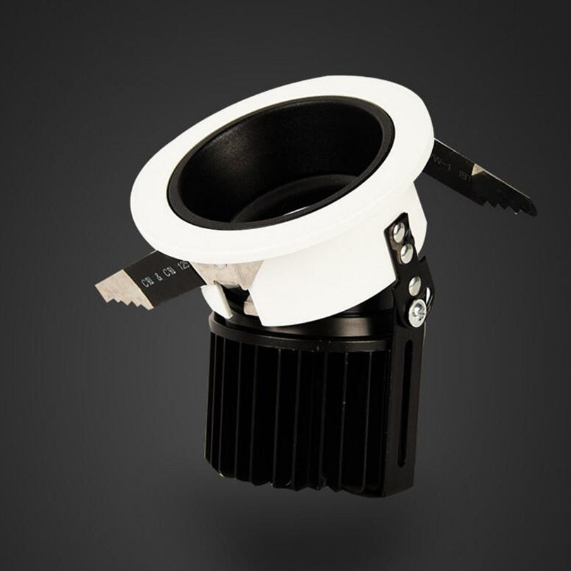 LED Recessed Ceiling 110V 120V 220V 230V 10W 15W 20W COB Lamps Down Light Downlight  for Home Hotel Shop Stores Lights