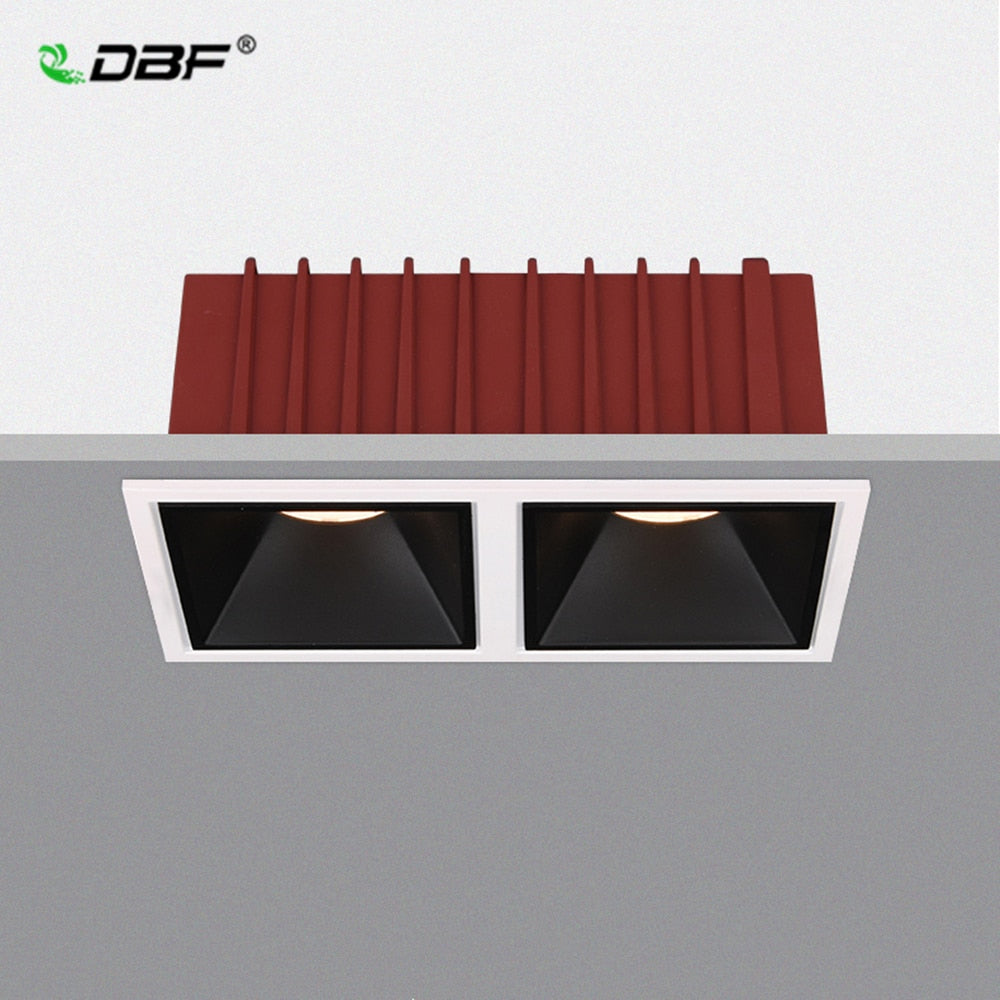 Recessed Ceiling Downlights 7W 12W Embedded Spot Lights Living room Bedroom Kitchen Indoor Lighting 220V