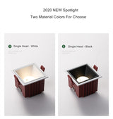 Recessed Ceiling Downlights 7W 12W Embedded Spot Lights Living room Bedroom Kitchen Indoor Lighting 220V