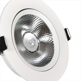 LED Round COB Downlight Ultra-Thin Embedded 3W-25W AC 90-260V Anti-Glare Spotlight 3000K 4000K 6000K For Home Lighting