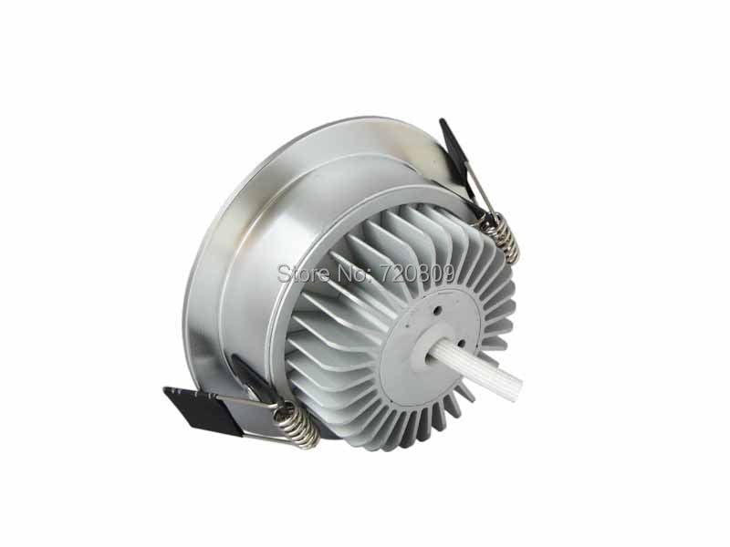 LED Downlight 10pcs/lot 5w High Power Frosted Silver LED Downlight Recessed Ceiling Lamp Indoor Lighting AC85-265V