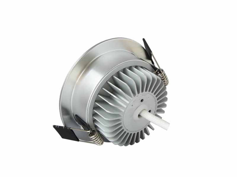 LED Downlight 10pcs/lot 5w High Power Frosted Silver LED Downlight Recessed Ceiling Lamp Indoor Lighting AC85-265V