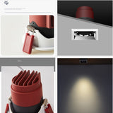 Munich Series Downlight Led Lamp Indoor Recessed Led Ceiling  Light Spot Light For Bedroom Living Room Hall Corridor 7W 12W 15W