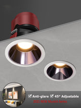 Munich Series Downlight Led Lamp Indoor Recessed Led Ceiling  Light Spot Light For Bedroom Living Room Hall Corridor 7W 12W 15W